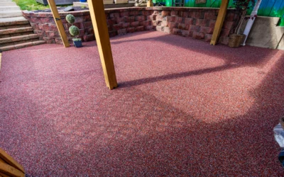 FlexRubber Epoxy on Covered Patio